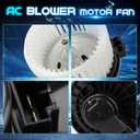 Front HVAC Blower Motor Heated Fan Assembly for Cadillac CTS/SRX/STS, Lexus RX330/RX350/RX400h, 2010-2019 Subaru Legacy/Outback, 2007-2010 Toyota Sienna, 700228 19130001 87103-08090