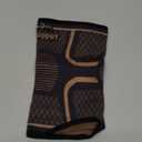 Copper Knee Braces for Men and Women (1 pack) -Knee Supports Copper Compression Knee Sleeve for Knee Pain, Arthritis, Sports and Recovery Support (Large)