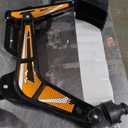 3 in 1 Remote Control Excavator, Ride On Tractor, 24V Vehicle w/Trailer, Shovel Bucket, Digger, Remote Control, EVA Tires, LED Light, Music, USB & Bluetooth, Kids Ride On Car, Yellow