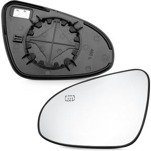 Driver Side Mirror Replacement for Toyota Corolla 2014 2015 2016 2017 2018 2019 - Left Side Mirror Glass, Rear View Mirrors Glass with Power Heated