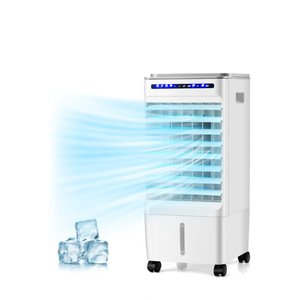 Lifecreek Portable Air Conditioner, 3-IN-1 Evaporative Air Cooler w/3.2Gal Tank, 4 Modes & 3 Speeds, 12H Timer, 6 Ice Packs, Remote Control, Windowless Swamp Cooler for Bedroom, Home, No Hose Needed