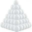 Clear Ball Pit Balls - Crush Proof Plastic Toy Balls for Boys and Girls (100 PACK)
