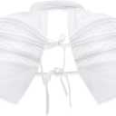 Hercicy Women Victorian Pannier Petticoat Hoop Skirt Cage Underskirt Bustle Crinoline for Rococo Renaissance Costume Wedding