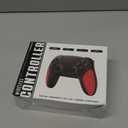 IWGAME Wireless Controller for PS-5/PC, Hall Effect Joysticks & Triggers Gaming Controller with Programmable/Remap/Turbo/LED Light Functions, 3.5MM Headphone Jack, Dual Vibration(Black)