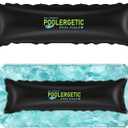 4x15 Ft Pool Pillow for Above Ground Pools, Large Winter Pool Pillow for Winterize Closing, 0.6mm Thick Heavy-Duty Swimming Pool Cover Air Pillow with Cords, Black, 1 Pack