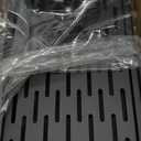 Pitcher RinsersPitcher Washer, Espresso Washer And Spray, Drainage And Drip Tray, 304 Stainless Steel Bar Glass Washer Sink, Suitable For Home Kitchen, Hotel, Coffee Shop, Restaurant (Black)