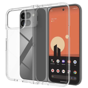 Osophter for Pixel 9 Pro Fold Case: Clear Transparent Protective Phone Cover[Anti-Yellowing][Anti-Scratch] for Google Pixel 9 Pro Fold Case-Clear