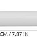 Housoutil Universal Radiator Pipe Cover Sleeve 6Pcs with 2 Decorative Flue Hole Covers Thermal Exhaust Pipe Protection for Bathroom Wall 7.87X0.59 Inches