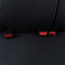 Tomatoman Tacoma Seat Covers Customized for 2005-2025 2026 4Runner Extended SR V6 Pickup Truck, Waterproof Faux Leather Car Cushions(Rear Seat, Black-Blue)