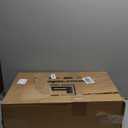 LOVEVOOK Lunch Bag for Women, Leather Laptop Tote Bag with Insulated Lunch Compartment for Work, Office (17.3 inch, Black)