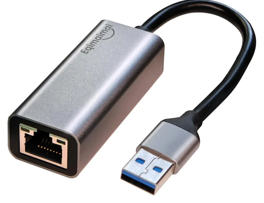 USB A to ethernet Adapter，USB 3.0 Gigabit to ethernet Adapter Compatibility 100/1000MBPS,Compatible with Windows, Mac OS, Linux, PC, Laptops, and More