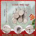 5 Pcs White Birch Poles 4 ft 1-1.5" Diameter Natural Wood Sticks