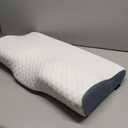 1pc Memory Foam Pillow Neck Pillows(Blue)