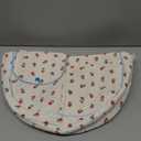 Flower Pet Sling Carrier for Small Dogs and Cats, Breathable Cotton Cats Carrier PurseFloral Print Puppy Bag 5-10 Lbs, Hand Free Travel Chest Cat Sling, Gifts for Pet Mom GirlsWhite, Small