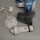 BLACK+DECKER dustbuster AdvancedClean Handheld Vacuum Cordless, Compact Home and Car Vacuum with Crevice Tool, Rotating Nozzle and Charging Station, Large Dust Bowl (CHV1410L)