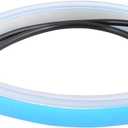 2 PCS Car LED Strip Lights, 24 Inch Flexible Dual Color LED Headlight Strips, Switchback Sequential Turn Signal Strips, Waterproof Daytime Running Light Strip for Car SUV (White)