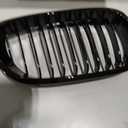 E46 Grill, Black Kidney Grille Compatible with 2003-2006 E46 325Ci 330Ci 2-Door LCI Single Slat Gloss Black Grill (Not For M3)