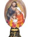 Holy Family Statue, Joseph, Mary, Jesus Figurine, 8" Catholic Home Decor, Christmas, Easter Gifts, Table Desk Decoration
