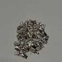 Pack of 50 Curtain Clips Thickening Stainless Steel with Hooks Lights Hanger Small Metal Wire Holder for Shower Home Decoration Photos Picture Arts Crafts Display Outdoor Activities Supplies