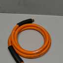 Giraffe Tools Hybrid Lead-in Air Hose, 3/8 inch x 6 ft, 1/4 in. MNPT Fittings, 300 PSI Heavy Duty, Lightweight Air Compressor Hose Short