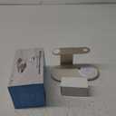 Aluminum 4-in-1 Charging Station for Samsung/Android with 3-Level Night Light, 18W Wireless Charger for Galaxy S25 Ultra/S24/S23/S22/Note 20,Galaxy Watch Ultra/8/7,Galaxy Buds 3 Pro(Starlight)