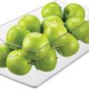 iDesign Stackable Clear Plastic Extra Long Storage Bin, Organizer for Kitchen Cabinet or Pantry