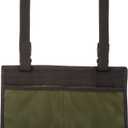 BENEFIT WEAR 5 Pocket Side-Pack Wheelchair, Walker or Scooter Bag with Key Rings | Wheelchair Armrest Accessories for Walker, Electric Scooter & Wheelchairs (Olive)