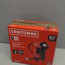 CRAFTSMAN V20 Air Compressor Portable, Cordless Tire Inflator, Up To 150 PSI Tire Pump, with Digital Pressure Gauge, Tool Only (CMCE521B)