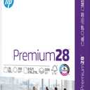 HP Printer Paper | 8.5 x 11 Paper | Premium 28 lb | 1 Ream - 500 Sheets | 100 Bright | Made in USA - FSC Certified | 205200R