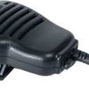 Caroo Handheld Speaker Mic 1 Pin 2.5mm Shoulder Microphone with Reinforced Cable Compatible with Cobra Walkie Talkie Two Way Radio Accessories