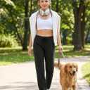 SPECIALMAGIC Women Yoga Sweatpants Pajama Wide Leg Cotton Drawstring Lounge Pants Leisure (S)