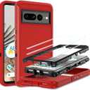 Yerebel Case for Pixel 7 Pro, for Google 7 Pro GE2AE Case, Red and Sidande Case for Moto G Play 2023/Moto G Pure/Moto G Power 2022, Purple