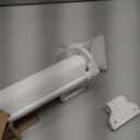 Retractable Baby Gate for Doorways and Stairs, Mesh Safety Gate for Pet, Indoor & Outdoor Use, One-Hand Operation, Easy Installation, 33.6" Tall, Expands to 55" WideWhite,33.6"x55"