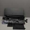 KOOV Projector Stand Adjustable Height 20" to 61", Foldable Projector Tripod Stand with Mouse Tray & Phone Holder, Portable Laptop Floor Stand for Office Home Stage Studio DJ Racks Podium Stand