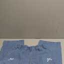 Girl's Bow Graphic Wide Leg Jeans Elastic High Waisted Baggy Denim Pants with Pockets