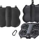 Neo 2 Carrying Case, Portable Travel Case Protective Compact Storage Bag for DJI Neo 2 Drone Accessories (Black)