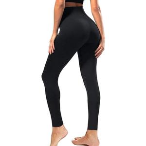 High Waisted Leggings for Women - Soft Athletic Tummy Control Yoga Pants for Cycling Dance Tights (Large-X-Large, 1 Pack Black)