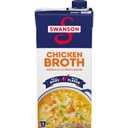 SWANSON S 100% Natural Chicken Broth, 32 oz Carton, Best By Apr 24, 2026