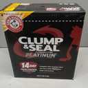 ARM & HAMMER Clump & Seal Platinum Clumping Cat Litter, Exclusive, 27.5 Lbs
