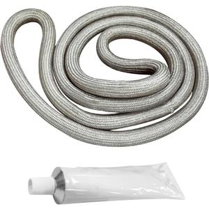 Upgraded W10861521 Dryer Door Seal Part Compatible with Maytag Amana Crosley Inglis Kenmore and Whirlpool Dryer Seal Replaces AP5999407 WP3405246 PS11731610 W10730752 4382011 W10389572 - With Adhesive