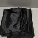 10-Pack Satin Table Runner Black 12 x 108 inches Long, Table Runners for Wedding, Birthday Parties, Banquets Decorations 10 Pack, 12x108 Inch, Black