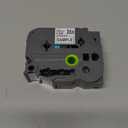 Brother Genuine P-Touch TZe Black Print on Fluorescent Orange Label Tape (TZeB51), Laminated,1in x 16.4ft (24mm x 5m), for Select P-Touch Label Makers, Durable, Water-Resistant, Indoor/Outdoor Use