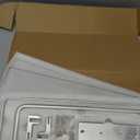 VOLPONE Glass Bathroom Shelf 15.7in Bathroom Shelf Wall Mounted Floating Glass Shelves with Towel Holder Glass Shelf for Bathroom 2 Tier (Sliver)