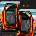 Dog Car Door Protector - 20% Larger Design for Trucks & Large SUVs, 2 Packs Thickened Waterproof Door Panel Covers, Protects from Dog Scratching