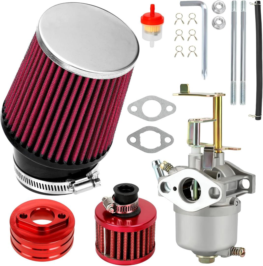 YOXUFA Carburetor Assembly for Predator 79cc 97cc 100cc 2.5 3.0hp Engine Coleman CT100U CC100X SK100 Mini Bike Go Kart Powermate edger 152F 154F 156F GEN1100 Parts