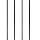 Black Iron Pipes,Industrial Punk DIY,Black,1/2"x 48",4Pack
Rust-Resistant,Pre-painted,Dual Coating,Can be used to build handrails, shelves, tissue racks, tables, chairs,etc