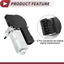 Windshield Wiper Motor for Jeep Grand Cherokee 93-98 for Jeep Grand Wagoneer 1993 Rear Windscreen Wiper Motor Replacement No.55154787/55155040 6 Pin