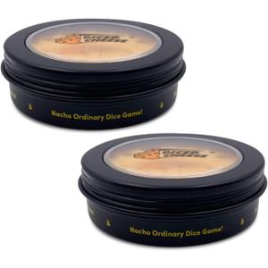 Diced Cheese - Game, Easy Family-Friendly Party Dice Games for Adults and Teens - 1-6 Players, 2-Pack