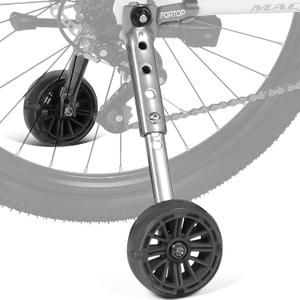 Training Wheels for Kids Bike 16-22 Inch, Universal Adjustable Bike Stabilizers - Easy Install Rear Wheel Balance Support for Girl Boy, Safety & Confidence for Learning to Ride (Black)