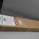 TEDNOVA 2" Cordless Faux Wood Blinds, White, 35.5" W X 60" H